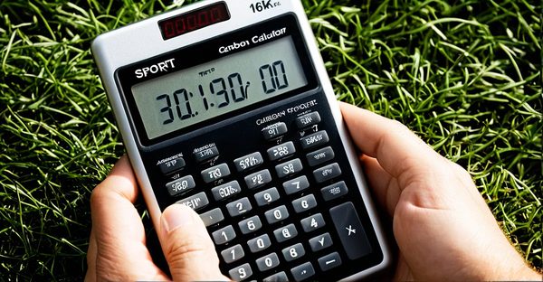 Simulateur d'empreinte carbone sportive : évaluez votre impact environnemental