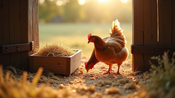Vers de farine pour les poules : un atout pour leur santé